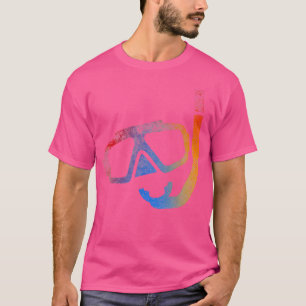 Snorkelmasker Snorkel Love Diving T-shirt