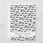 Snorren Rode lippen bruiloft Kaart (Voorkant)