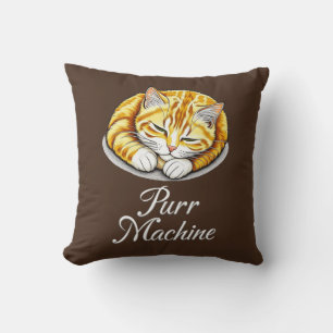 Snorrmachine, Schattige Slaande Kater  Kussen