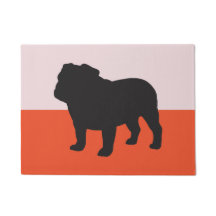 SNORT bulldog doormat