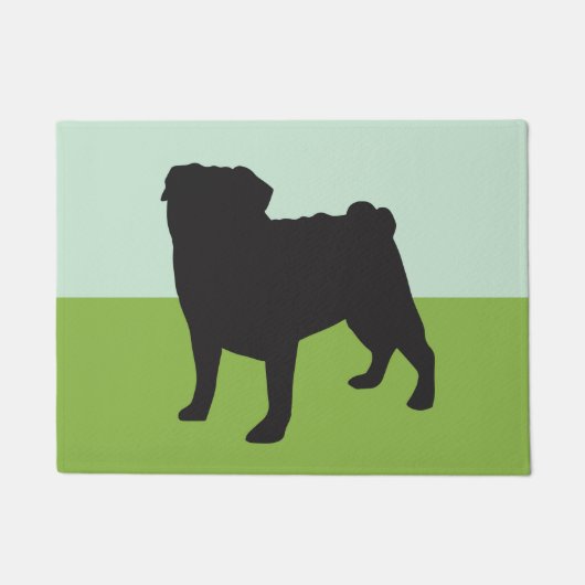 SNORT pug-doormat Deurmat (Voorkant)