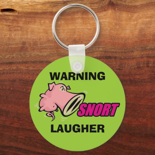 Snorting Laugher Sleutelhanger (Voorkant)