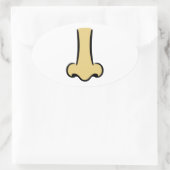 Snose Ovale Sticker (Tas)