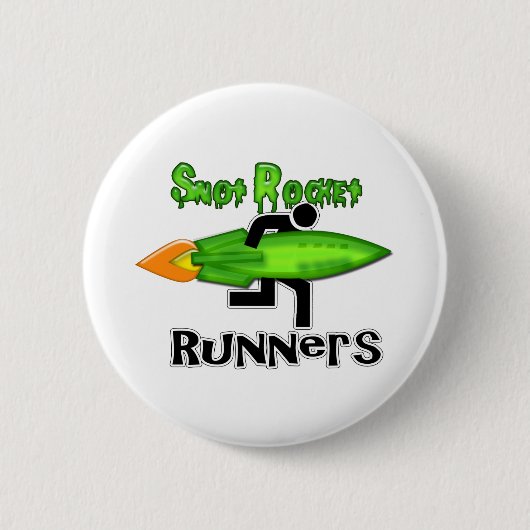 Snot Rocket Runners Ronde Button 5,7 Cm (Voorkant)