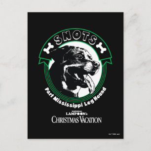 Snots Part Mississippi Leg Hond Briefkaart