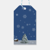Snow Angel Cadeaulabel (Achterkant)