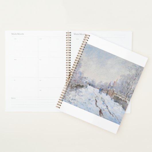 Snow at Argenteuil par Claude Monet (Devant avec enveloppe)