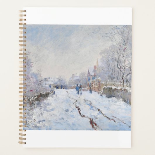 Snow at Argenteuil par Claude Monet (Devant)