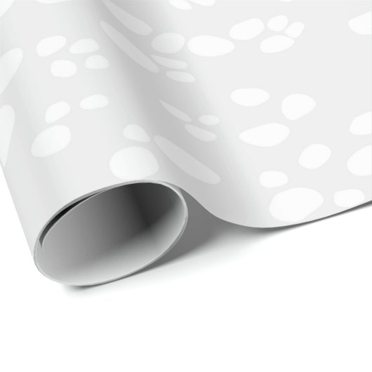 Snow Balls Elegant Kerstmis Cadeaupapier (Rol Hoek)