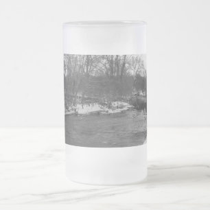 Snow Beauty James River Grayscale Frosted Glass Be Matglas Bierpul