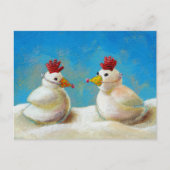 Snow Birds adreswijziging aangepaste kaarten (Voorkant)