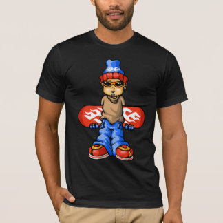 Snow boy and tribals t-shirt