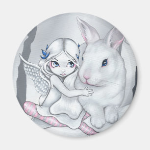 "Snow Bunny" Magnet Magneet