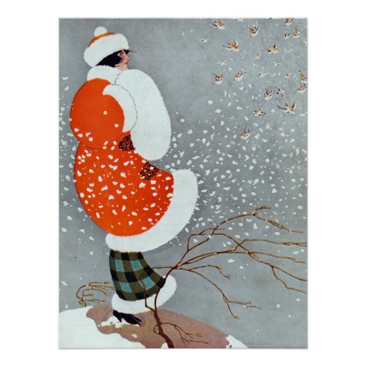 Snow Buntings - Will Hammell Perfect Poster (Voorkant)