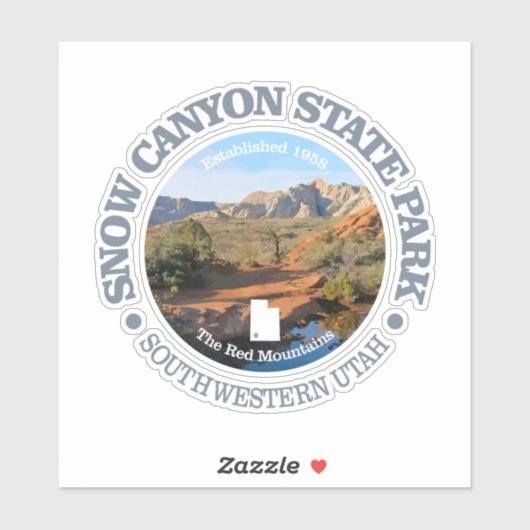 Snow Canyon SP Sticker (Vel)