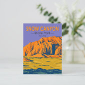 Snow Canyon State Park Utah  Briefkaart (Staand voorkant)