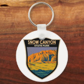 Snow Canyon State Park Utah  Sleutelhanger (Voorkant)