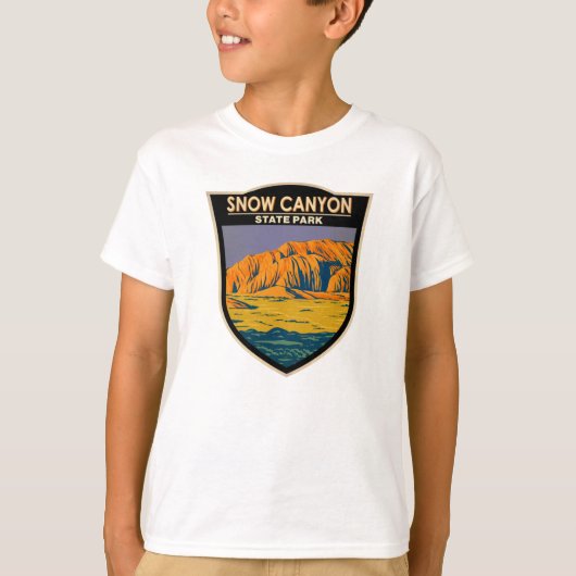 Snow Canyon State Park Utah T-shirt (Voorkant)