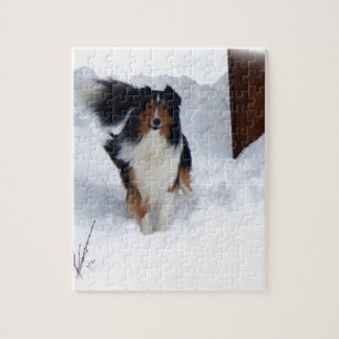 Snow Collie Legpuzzel