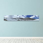 Snow Covered Donahue Pass - John Muir TraIl Canvas Afdruk (Insitu (Houten vloer))