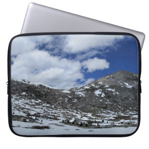 Snow Covered Donahue Pass - John Muir TraIl Laptop Sleeve
