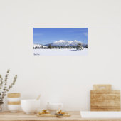 Snow Covered Prairie & San Francisco Peaks Arizona Poster (Keuken)