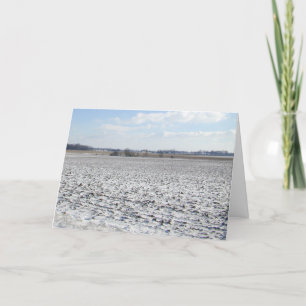 Snow Crop kerstkaart Feestdagen Kaart
