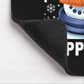 Snow Day Suprter Fun Snowman Design For Winter Lov Muismat (Hoek)