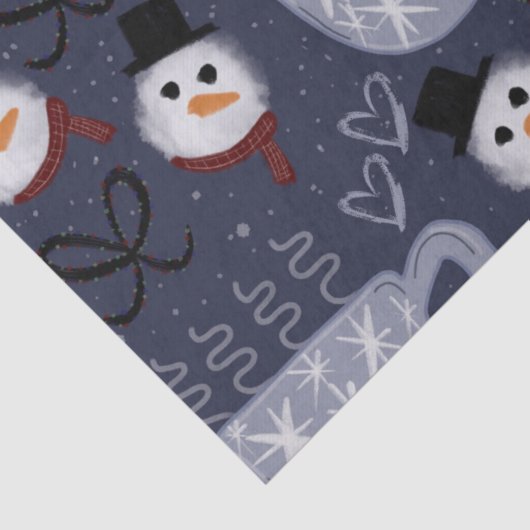 Snow Day Tissuepapier (Detail)