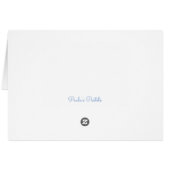 Snow Drops Sympathy Card JW (Dos Horizontal)