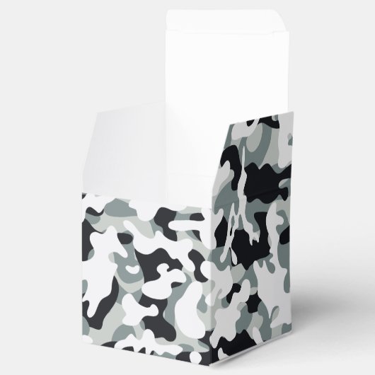 Snow Dust Camouflage Bedankdoosjes (Geopend)