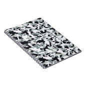 Snow Dust Camouflage Notitieboek (Rechterzijde)