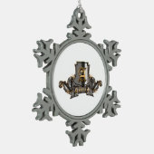 Snow Flake Ornament (Pewter) (Links)