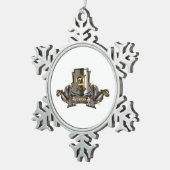 Snow Flake Ornament (Pewter) (Rechts)