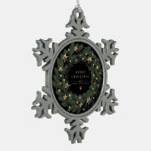 Snow flakes framed ornament  (Links)