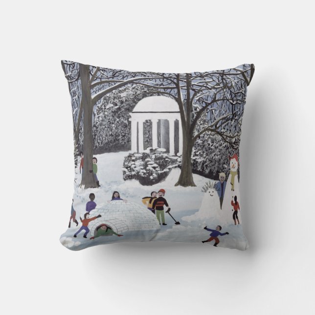 Snow Follies Kussen (Voorkant)