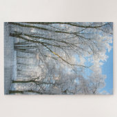 Snow Forest Path Winter, 1014 pièces Jigsaw Puzzle (Horizontal)