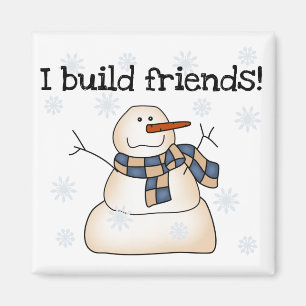 Snow Friends Tshirts en Gifts Magneet