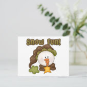 Snow Fun One T-shirts en cadeaus (Staand voorkant)