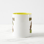 Snow Fun One T-shirts en cadeaus Tweekleurige Koffiemok (Center)