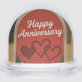 snow globe Anniversary Sneeuwbol (Achterkant)