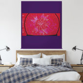 Snow Globe Beauty  Canvas Afdruk (Insitu (Slaapkamer))