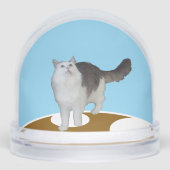 Snow Globe - Cat Looking Up (Avant)