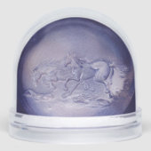 Snow Globe - Galloping Horses (Avant)