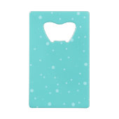 Snow Globe Holiday Photo Botter Opener (Dos)