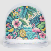 Snow globe tropical sneeuwbol (Voorkant)