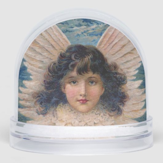Snow Globe VINTAGE ANGEL  (Avant)