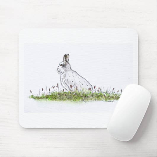 Snow Hare Muismat (Met muis)