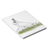 Snow Hare Notitieblok (Schuin)