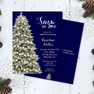 Snow in Love Tree Budget Vrijgezellenfeest Blue In
